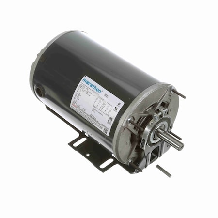 Leeson Motor 1 Hp Fan And Blower Hvac/R Motor, 3 Phase, 1800 Rpm, 230/460 V, 56 Frame, Tenv K525A